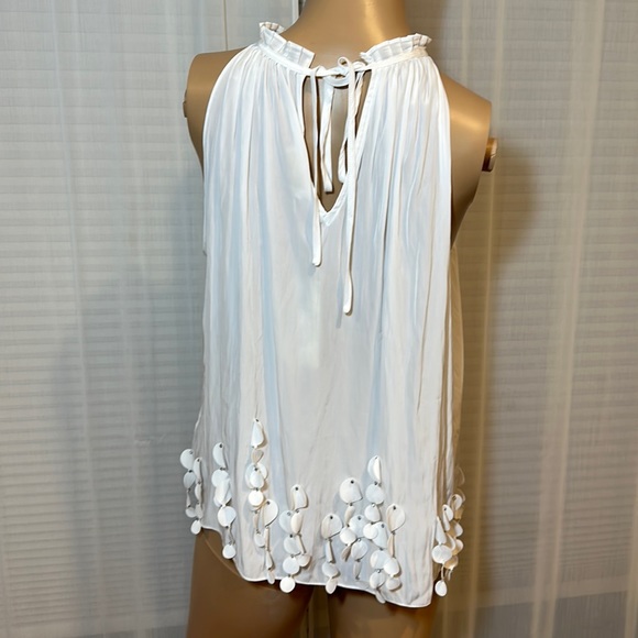 Ramy Brook Tai Appliqué Halter Top - Picture 8 of 11